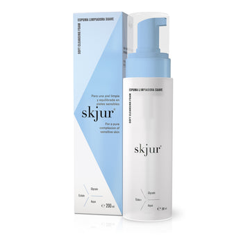 Espuma limpiadora suave